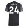 Herren Fußballbekleidung Aston Villa Amadou Onana #24 Auswärtstrikot 2025-26 Kurzarm